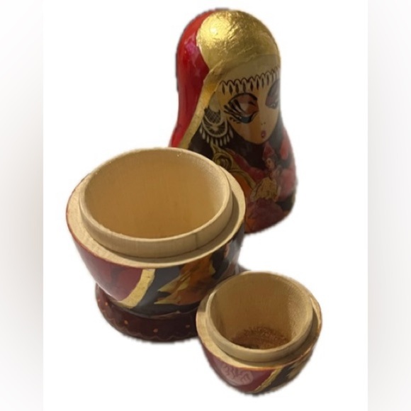 VTG RARE Trad. Russian Sergiev Posad Matryoshka Babushka Nesting Dolls 7pc - Picture 7 of 14